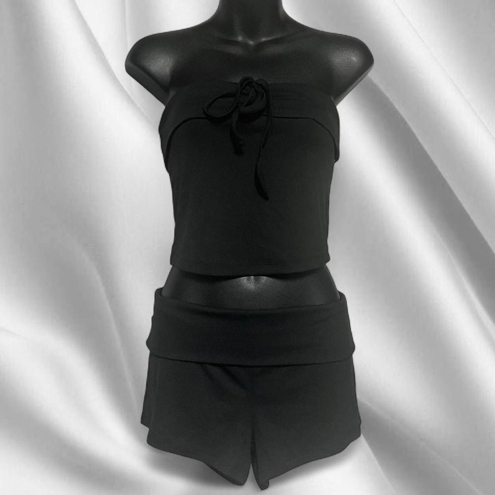 Ardene Tube Top Short Set